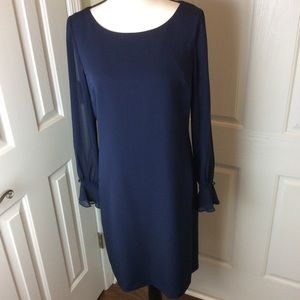 Karl Lagerfeld Navy long sleeve dress